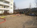 Gartenhaus in Koeln Vingst Nobelstr explodiert   P040